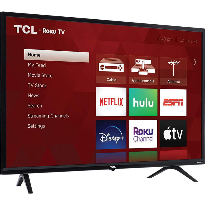TCL 32" 3-Series HD LED Smart Roku TV - 32S335 - Open Box