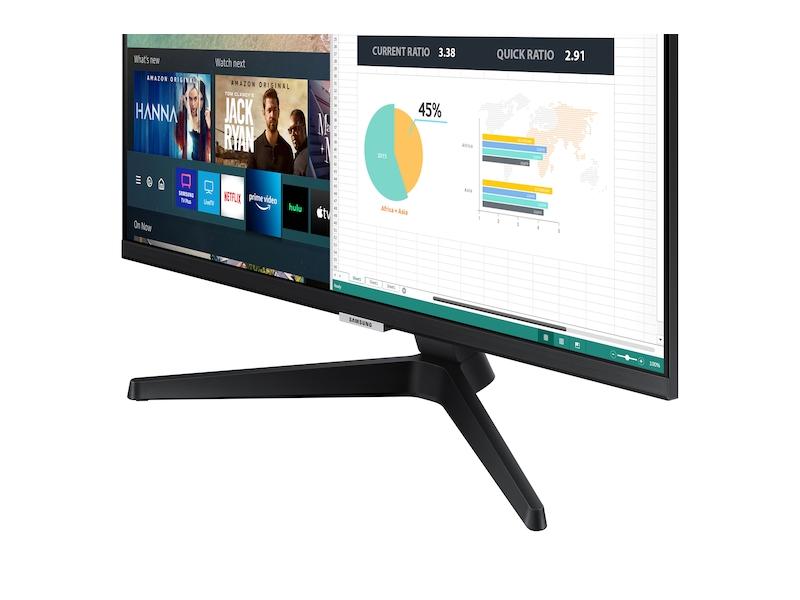 Samsung 24" M5 FHD 1080p Smart PC Monitor and Steaming TV (LS24AM506NNXZA)