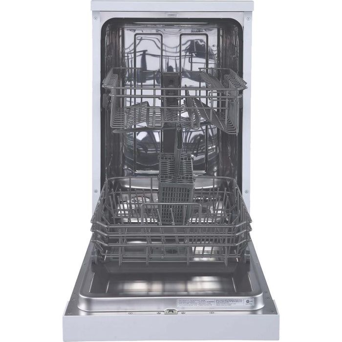 Danby 18  Portable Dishwasher 8 Place Settings SS Interior 4 Wash Programs