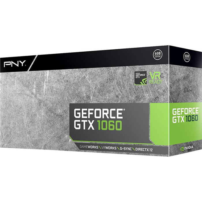 PNY GeForce GTX 1060 6GB Graphics Card VCGGTX10606PB