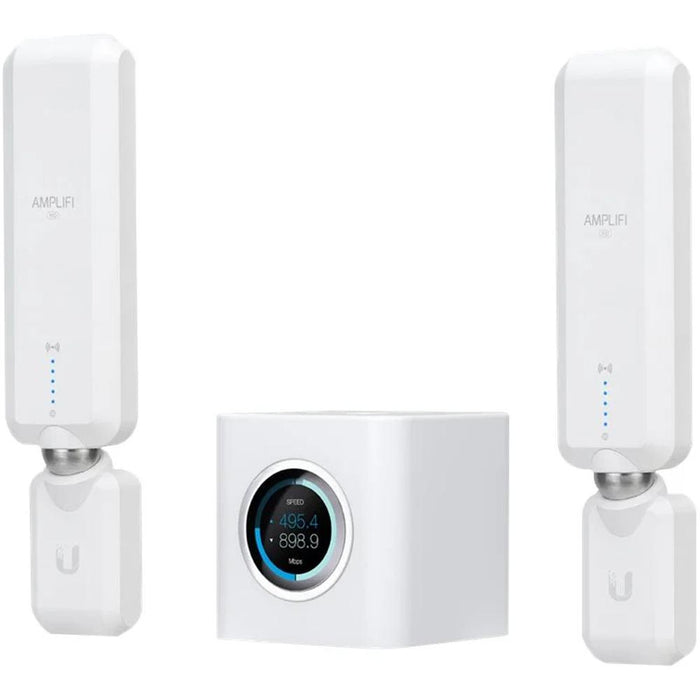 UBIQUITI - CONSUMER AMPLIFI HIGH DENSITY HOME WIFI SYST WITH ROUTER & 2 MESH POINTS