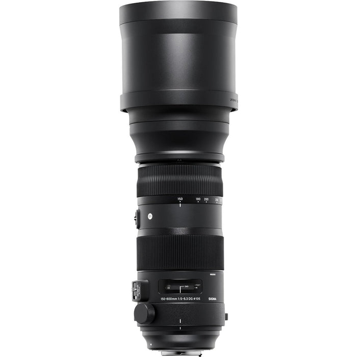 Sigma 150-600mm F5-6.3 DG OS HSM Telephoto Zoom Lens (Sports) for Nikon F Cameras