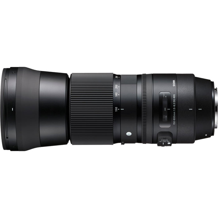 Sigma 150-600mm F5-6.3 DG OS HSM Zoom Lens (Contemporary), for Canon DSLR Cameras