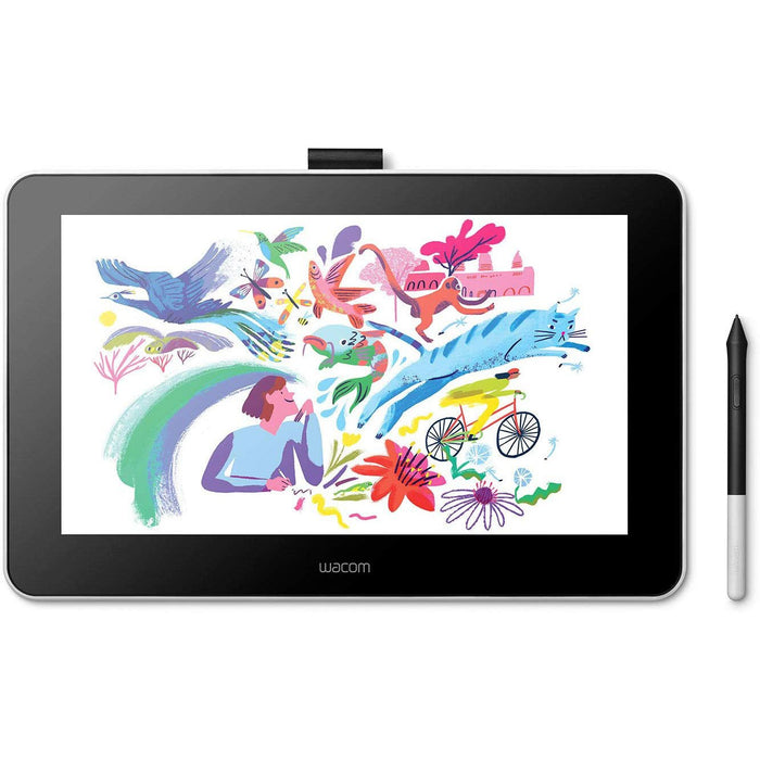 Wacom One Digital Drawing Tablet + 13.3" Screen, DTC133W0A (Renewed) + Protection Pack
