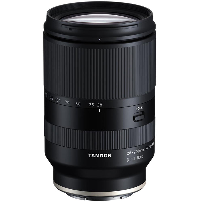 Tamron 28-200mm F2.8-5.6 Di III RXD A071 Lens for Sony E-Mount with 64GB Card