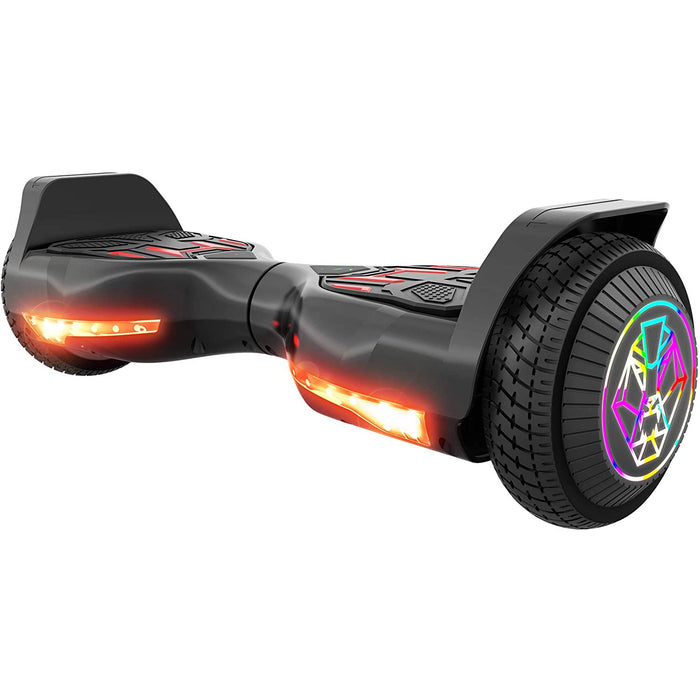 Swagtron Swagboard Twist T580 Kids and Teens LED Hoverboard - Black