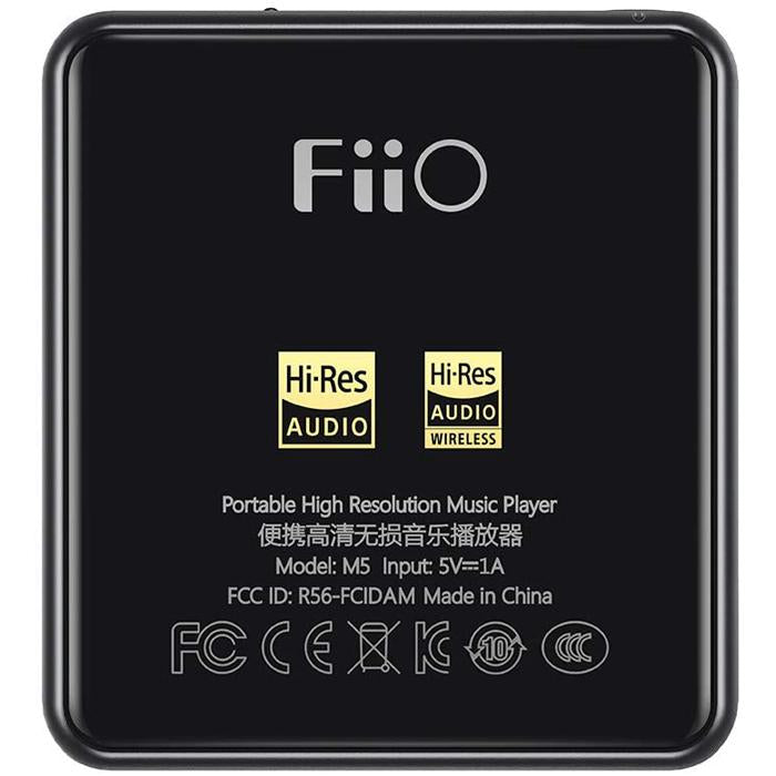 FiiO M5 Ultra-Portable High-Resolution Bluetooth MP3 Audio Player (Black)