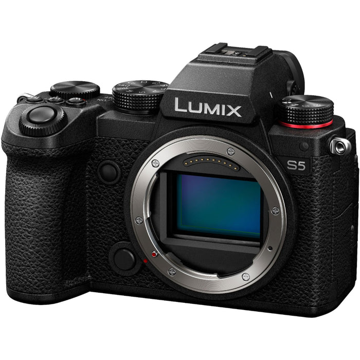 Panasonic Lumix S5 24.2MP 4K Mirrorless Full Frame L-Mount Camera (Body Only) - DC-S5BODY