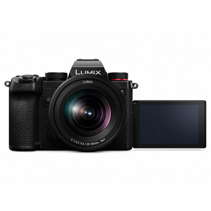 Panasonic Lumix S5 Full Frame 4K Mirrorless Camera with 20-60mm F3.5-5.6 Kit Lens DC-S5KK