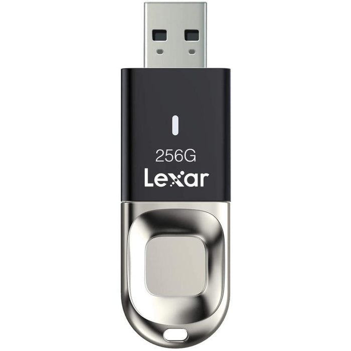 Lexar JumpDrive Fingerprint Secured 256GB USB 3.0 Flash Drive 2 Pack