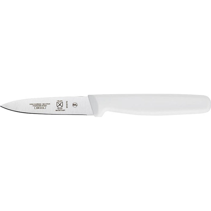 Mercer Culinary 8" Chef's - Genesis Granton Edge, Short Bolster w/ Knife Bundle