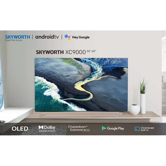 Skyworth 55 inch XC9000 Series OLED 4K Android TV with Voice Remote