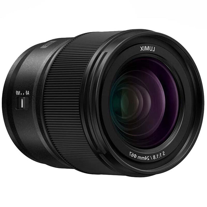 Panasonic 24mm F1.8 LUMIX S Lens For L-Mount Full Frame Mirrorless Cameras S-S24