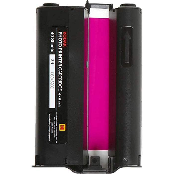 Kodak Dock Photo Printer Cartridge Refill And Photo Sheets - 120 Pack - PHC-12