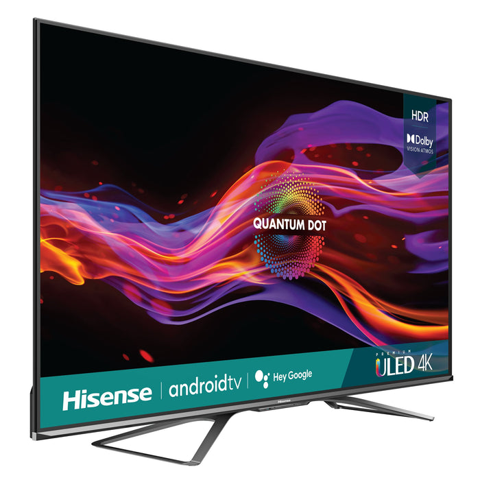 Hisense 65" U8G Series 4K ULED Quantum HDR Smart TV 2021 +TaskRabbit Installation Bundle