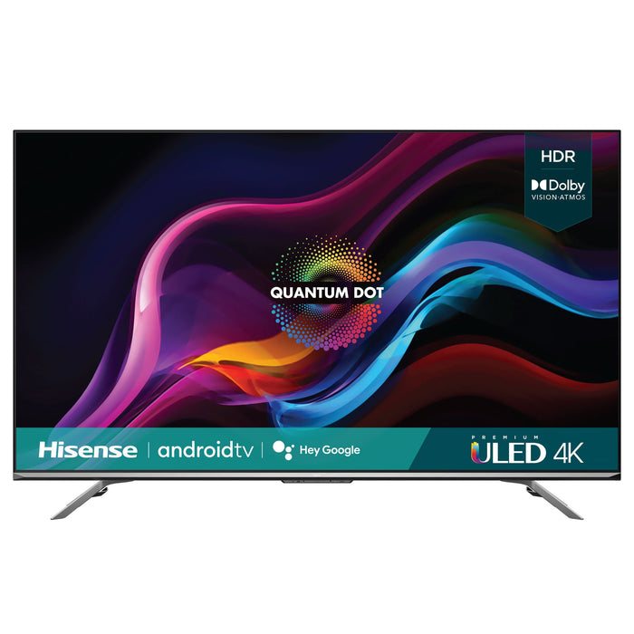 Hisense 55" U7G Series 4K ULED Quantum HDR Smart TV 2021 +TaskRabbit Installation Bundle