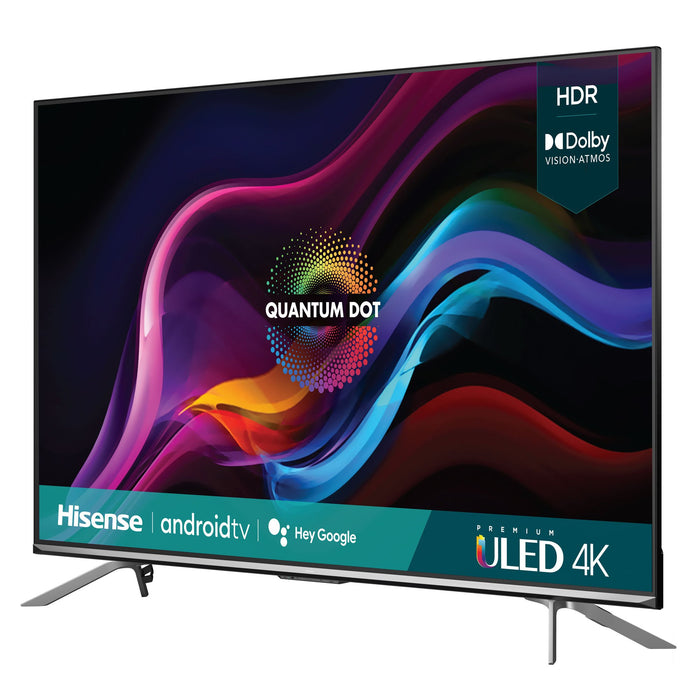 Hisense 55" U7G Series 4K ULED Quantum HDR Smart TV 2021 +TaskRabbit Installation Bundle