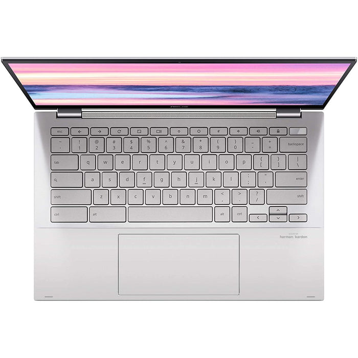 Asus Chromebook Flip C436 2-in-1 14" Touch Laptop C436FA-DS388T + 64GB Warranty Pack