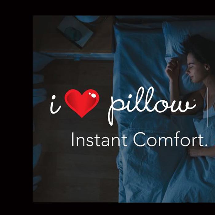 I Love Pillow Traditional Queen-Size Contour Pillow with Memory Foam Core (C13-M)