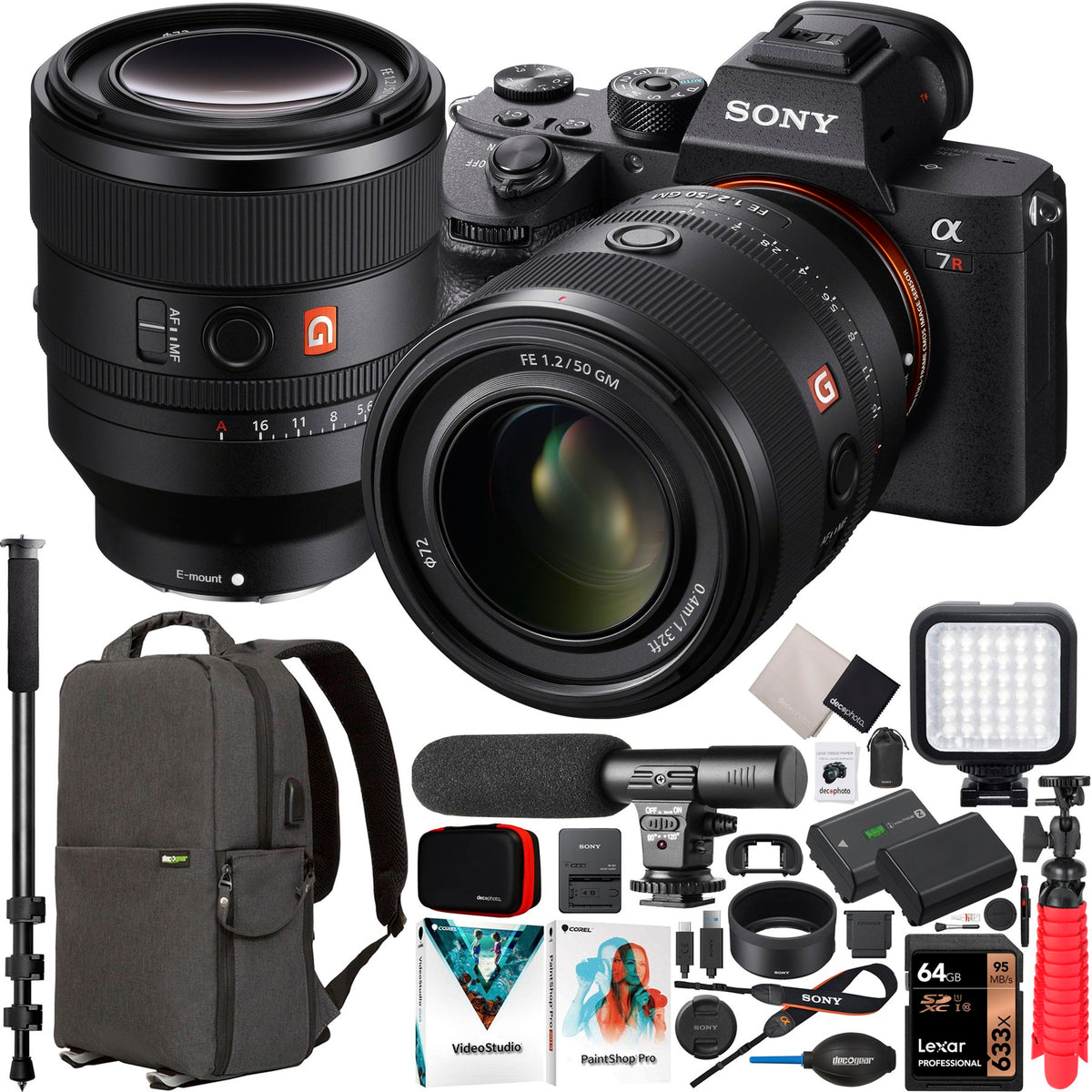Sony a7R III Mirrorless Full Frame Camera 50mm F1.2 GM Lens SEL50F12 —  Beach Camera