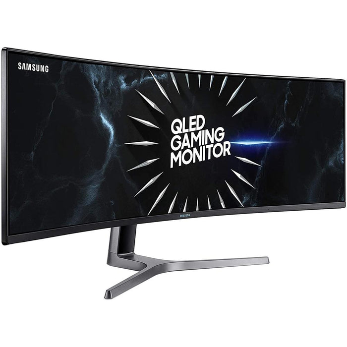 Samsung 49" CRG9 Dual QHD 120Hz QLED Curved Gaming Monitor + Extended Warranty