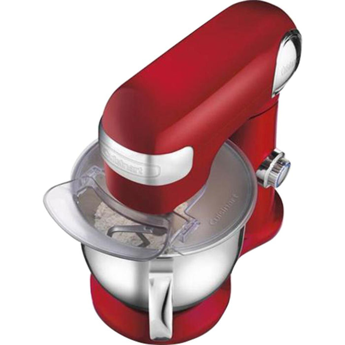 Cuisinart 5.5-Quart Stand Mixer Red with Oven Mitt and 1 Year Extended Warranty