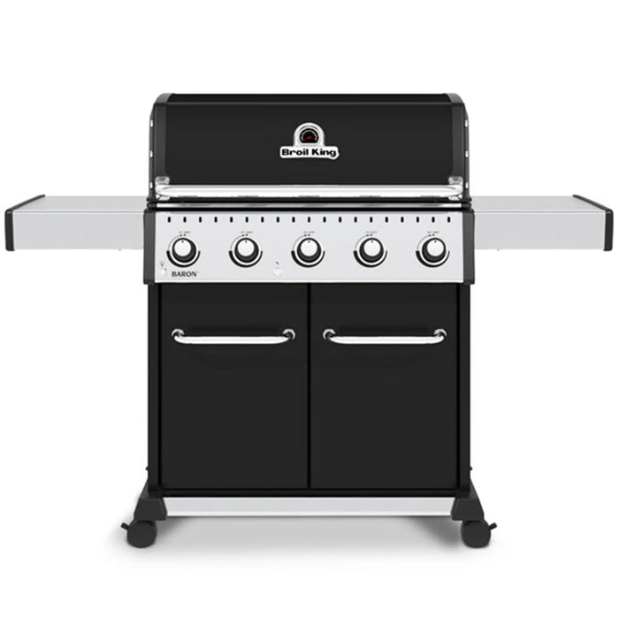 Broil King Baron 520 Pro Liquid Propane Gas Grill Black LP + Extended Warranty