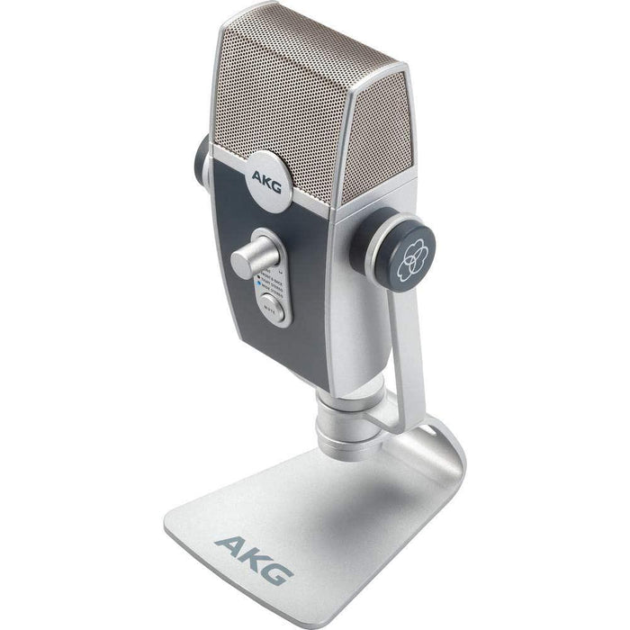 AKG Lyra USB Microphone, Ultra-HD Quality, Mac/PC/Android/iOS Compatible - C44-USB
