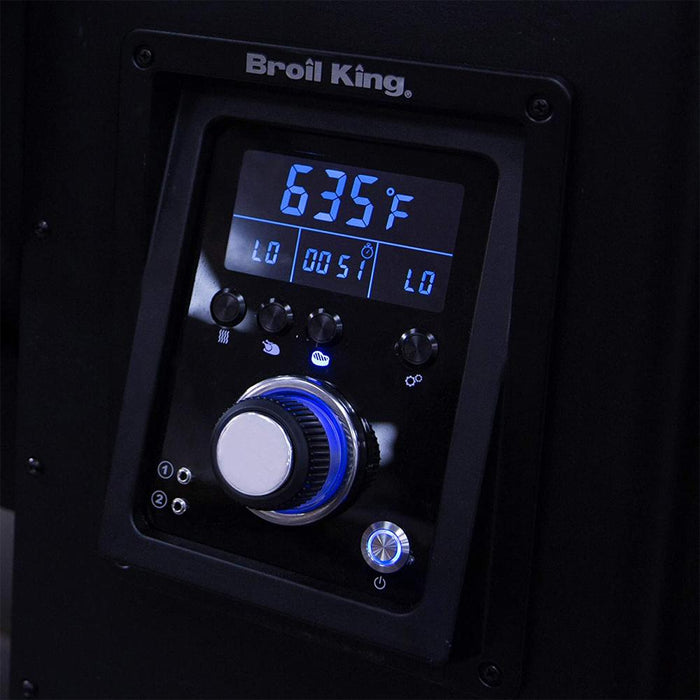 Broil King 496051 Regal Pellet 500 Grill, Black (BK496051) + Grill Cover