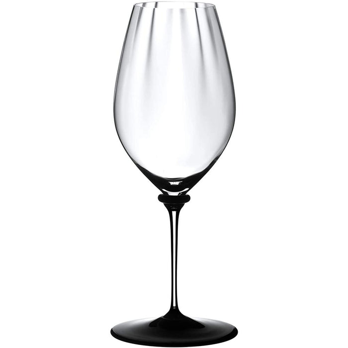 Riedel  Fatto A Mano Performance Riesling Glass, Black Base, Single - 4884/15N