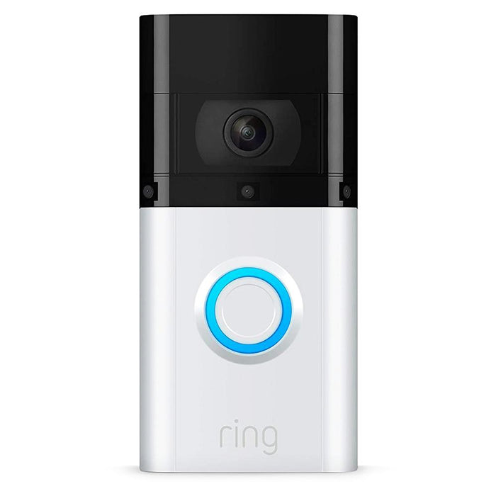 Ring Stick Up Cam Battery HD Security Camera 2-Pack w/ Video Doorbell 3 Bundle