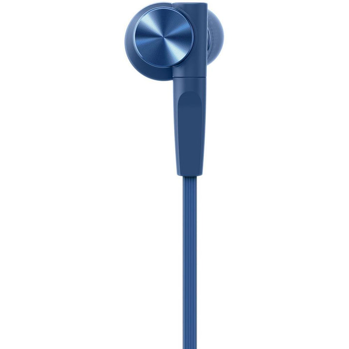 Sony MDR-X55AP In-ear Headphones, Extra Bass, Microphone - Blue (MDRXB55AP/L)