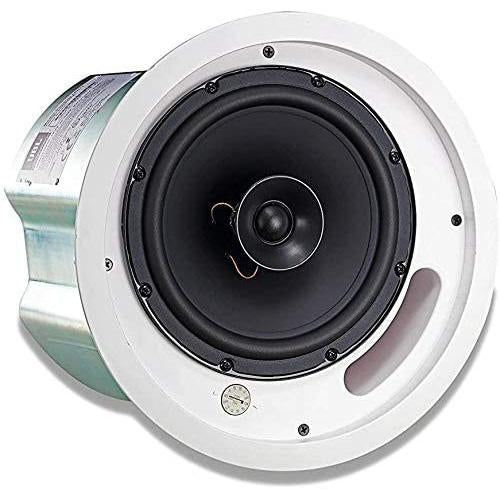 JBL Professional Control 18C/T-BK 8" 2-Way Coaxial Ceiling Loudspeaker (Pair),White