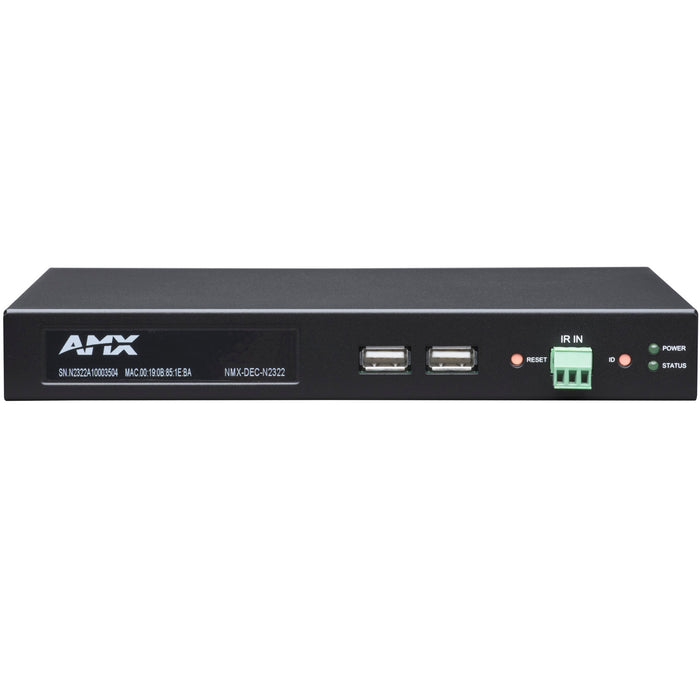AMX N2300 Series N2322 Stand Alone 4K Decoder (FGN2322-SA)