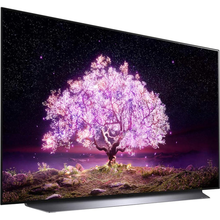 LG OLED48C1PUB 48 Inch 4K Smart OLED TV (2021 Model) - Open Box