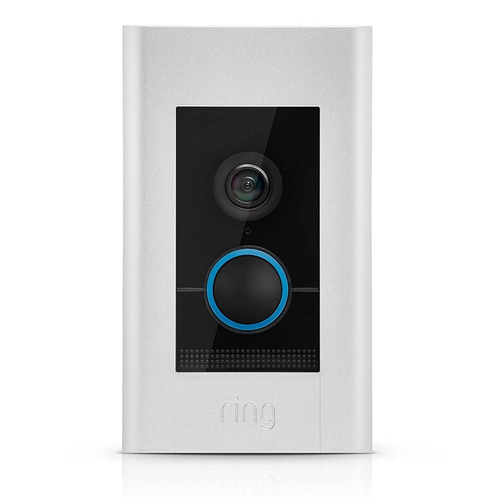 Ring 8VR1E7-0EN0 Video Doorbell Elite Bundle with Ring Chime Pro, 2nd Generation