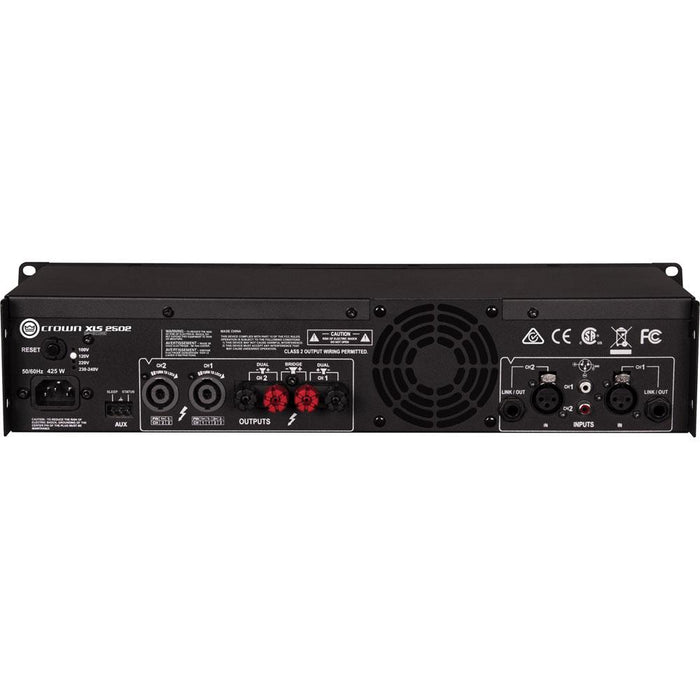 Crown XLS2502 DriveCore 2 Series 2-channel, 775-Watt at 4ohm Power Amplifier