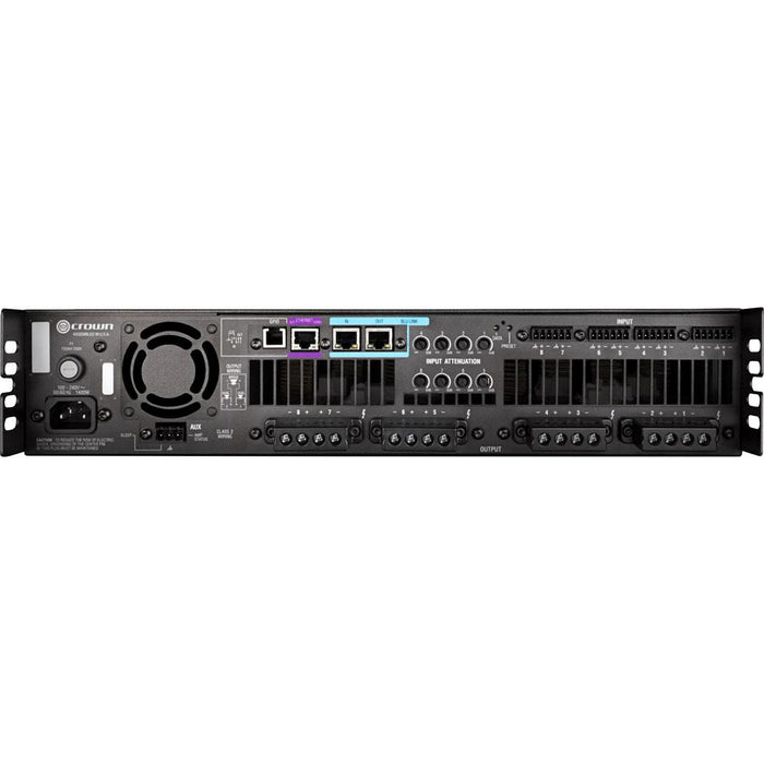 Crown DCI8300N 8-channel, 300W at 4ohm BLU Link Power Amplifier DCI8X300N-U-USFX
