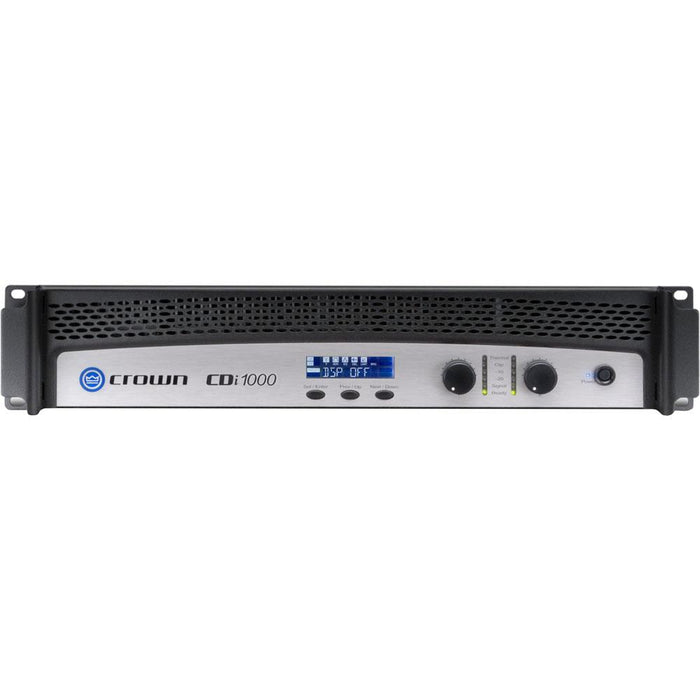 Crown CDI 1000 2-Channel, 500W at 4ohm Power Amplifier NCDI1000VM