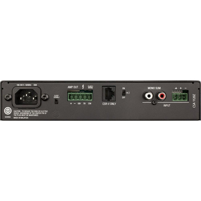 JBL CSA1120Z Commercial Series 120W Power Amplifier NCSA1120Z-U-US