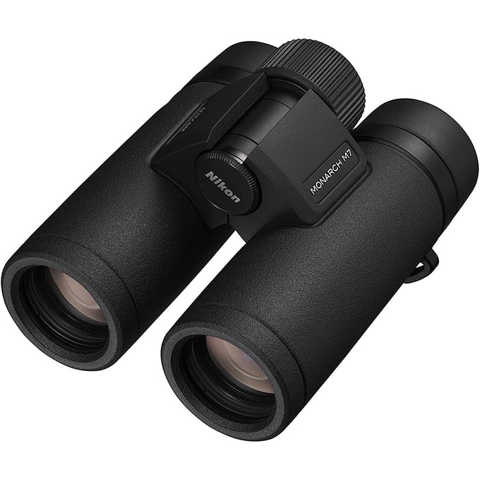 Nikon Monarch M7 Binoculars, 10x30, ED Lenses, Water/Fog Proof - 16764