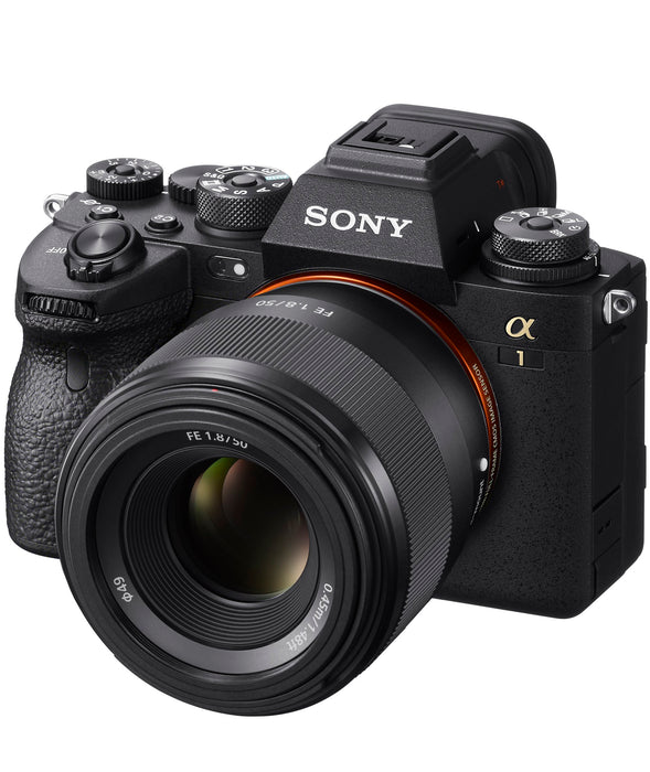 Sony Alpha 1 Full Frame Mirrorless Camera Kit + 50mm F1.8 Lens SEL50F18F Pro Bundle