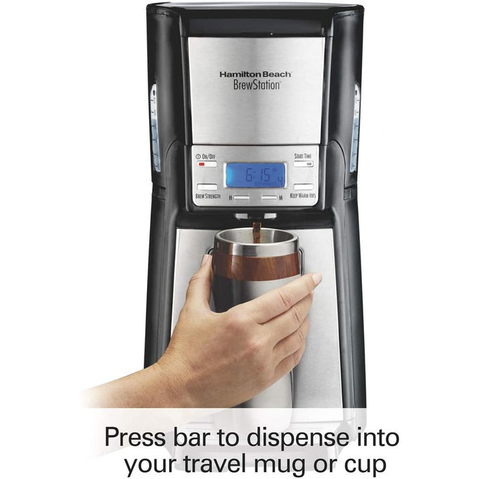 Hamilton Beach 48465 Brewstation Summit Ultra 12-Cup Programmable Coffeemaker - Open Box