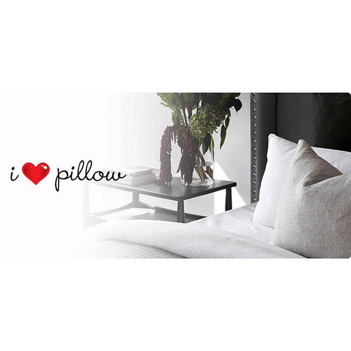 I Love Pillow Traditional Queen-Size Contour Pillow with Memory Foam Core 2 Pack C13-M