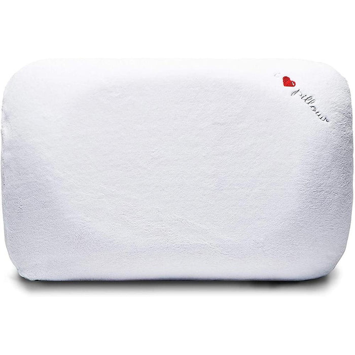 I Love Pillow Traditional King-Size Contour Pillow with Memory Foam Core 2 Pack