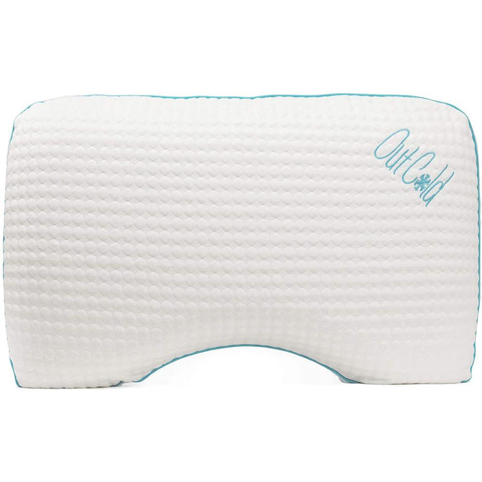 I Love Pillow Out Cold Queen-Size Side Sleeper Pillow w/ Memory Foam Core 2 Pack