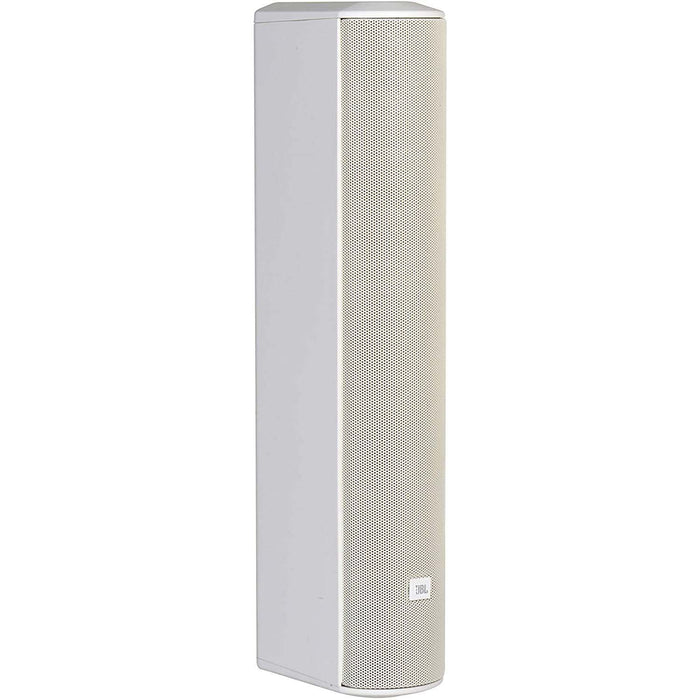 JBL 16" x 2" Compact Line Array Column Loudspeaker, White (CBT 50LA-1-WH)