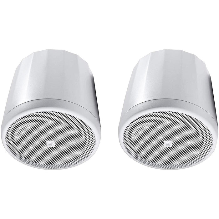 JBL C60 Pendant Subwoofer with Passive Crossover, White (Pair) - C60PS/T-WH