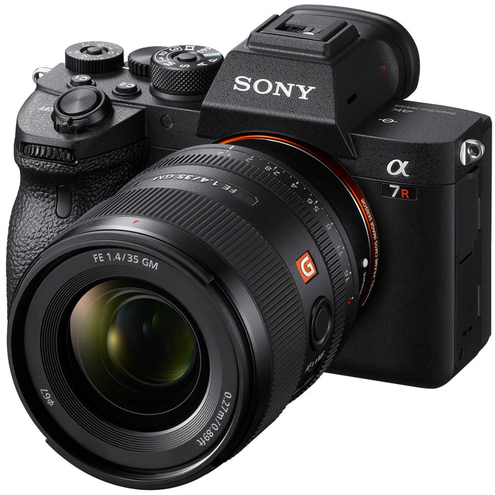 Sony a7R IV Mirrorless Full Frame Camera Bundle + 35mm F1.4 GM Lens SEL35F14GM Kit