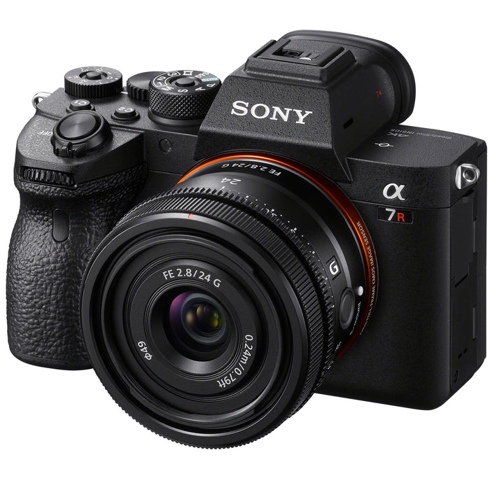 Sony a7R IV Mirrorless Full Frame Camera Bundle + 24mm F2.8 G FE Lens SEL24F28G Kit